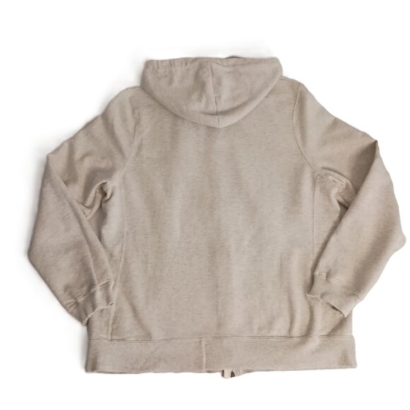 Champion Women’s Eco Fleece Full Zipper Tan Hoodie Size XL - Picture 5 of 16